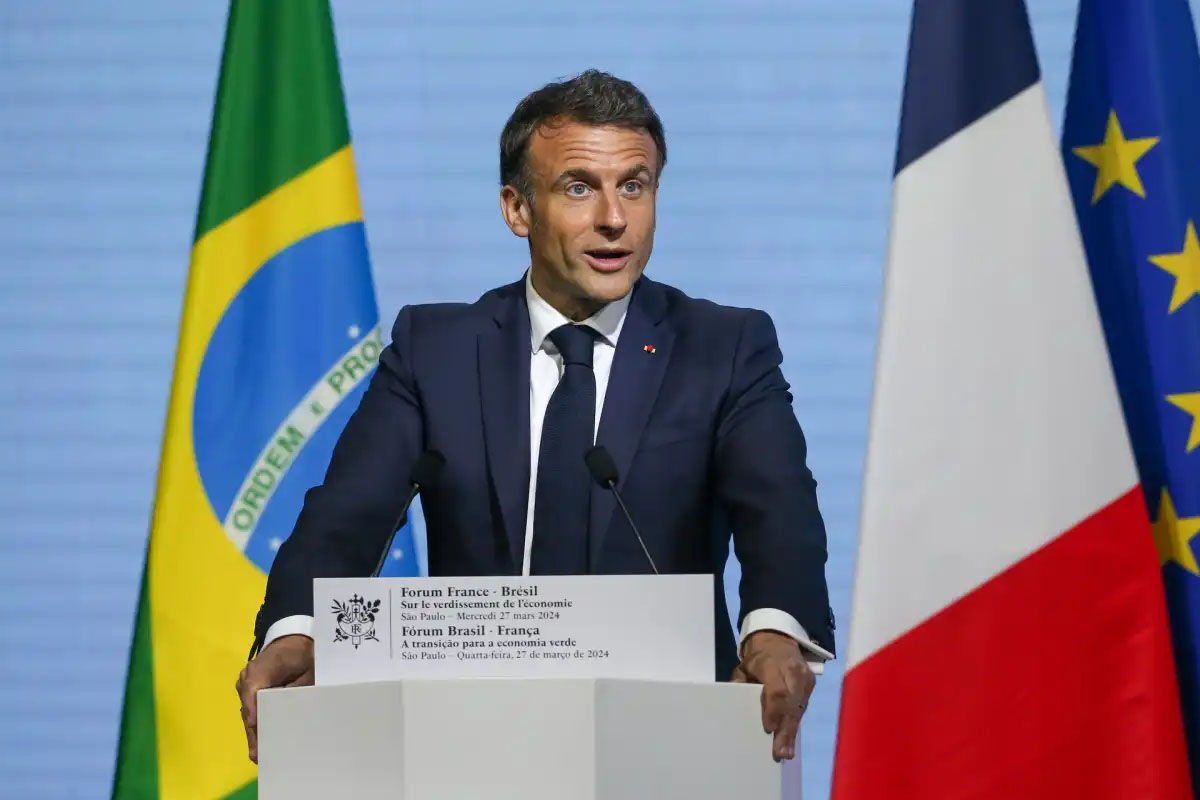 Macron destaca papel crucial da China para conter riscos nucleares
