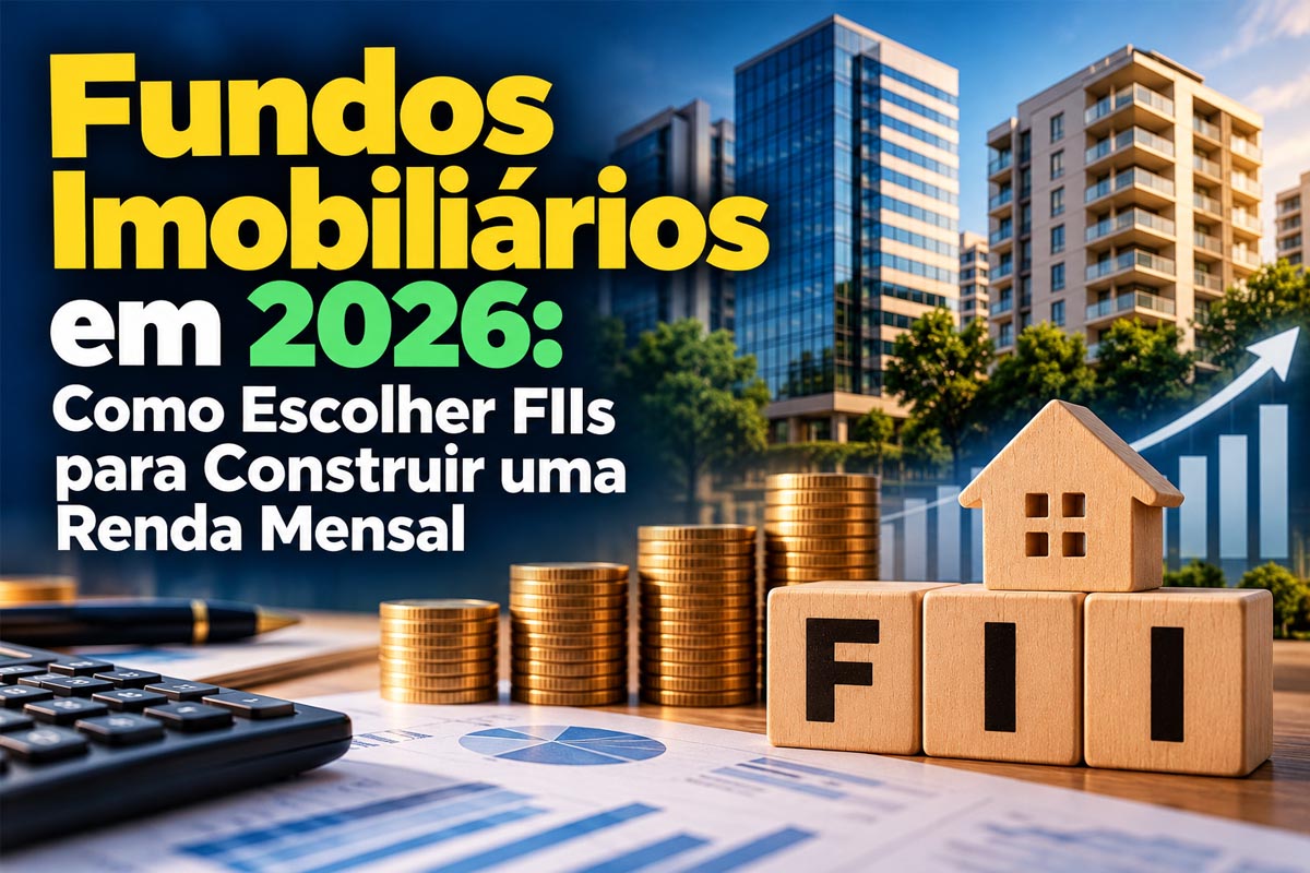 Fundos Imobiliários em 2026: Como Escolher FIIs para Construir uma Renda Mensal