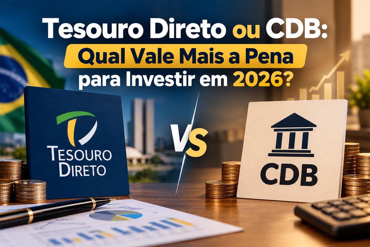 Tesouro Direto ou CDB: Qual Vale Mais a Pena para Investir em 2026?
