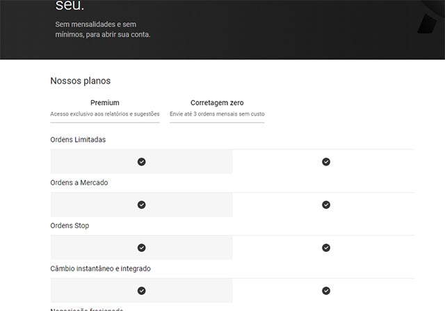 Taxa de corretagem da Avenue