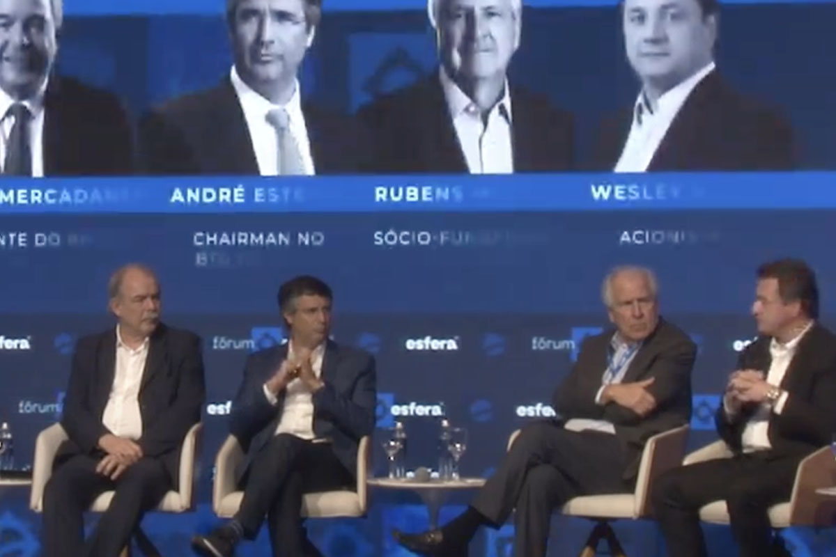 André Esteves e Wesley Batista Enxergam Momento Positivo para Economia Brasileira